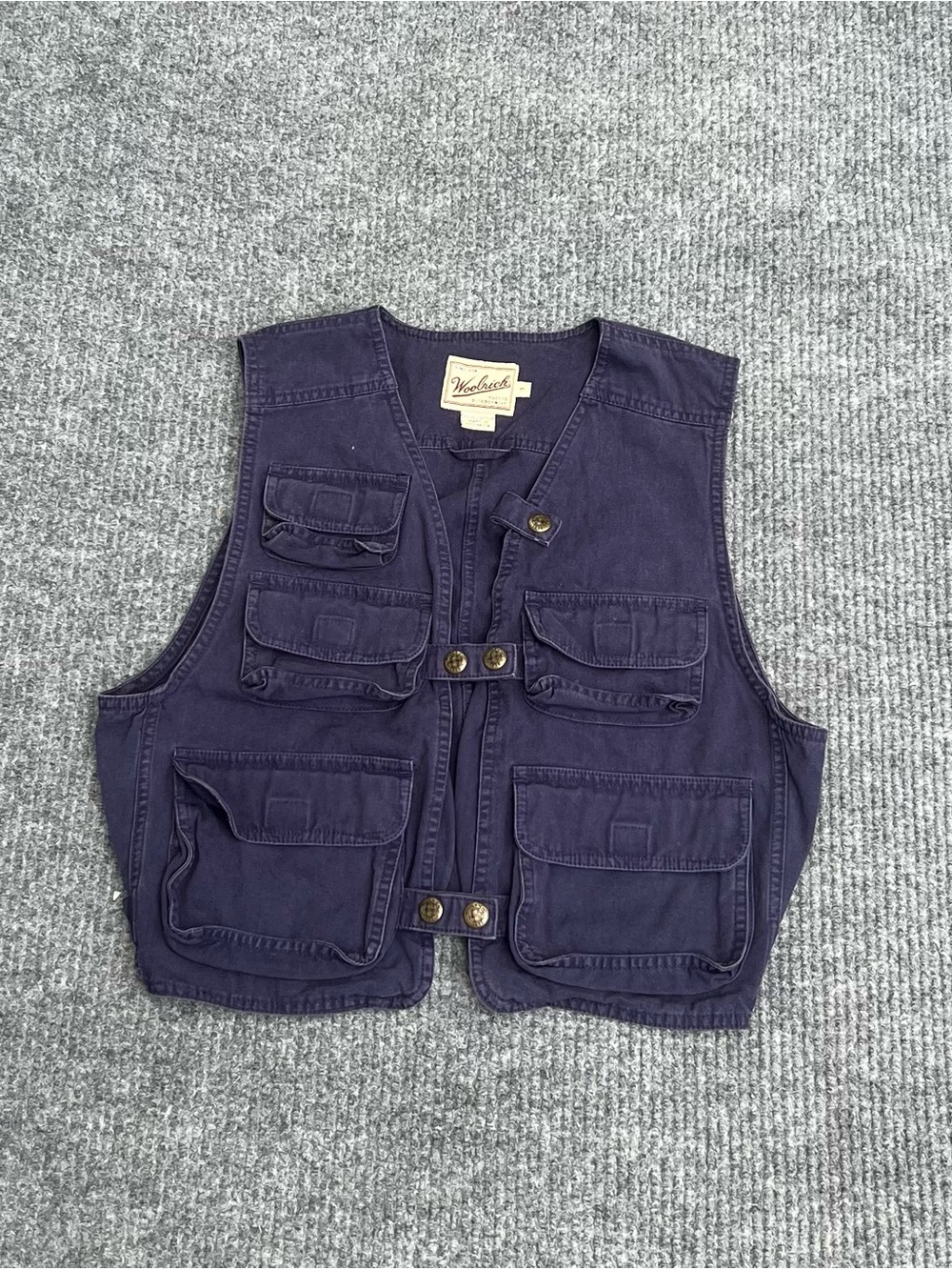 Vintage Woolrich Utility Vest